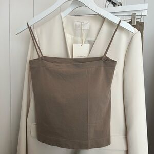 Women's Brown Cami Top